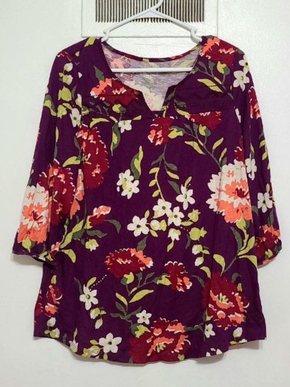 Floral Blouse – Size L